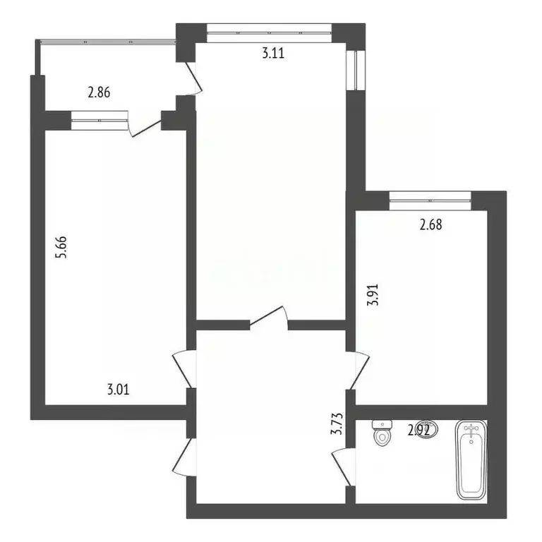 2-к кв. Краснодарский край, Геленджик городской округ, с. Дивноморское ... - Фото 2