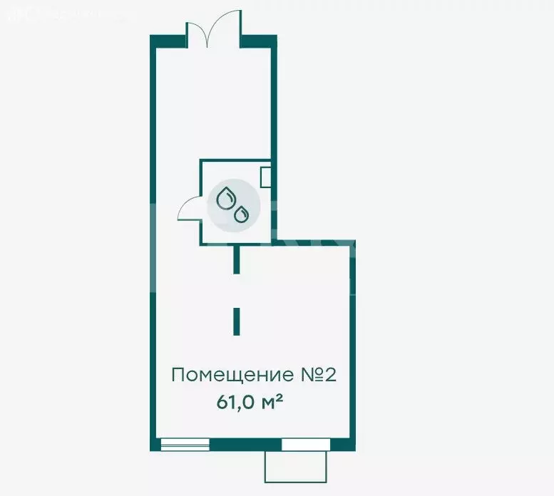 Помещение свободного назначения (61 м) - Фото 1