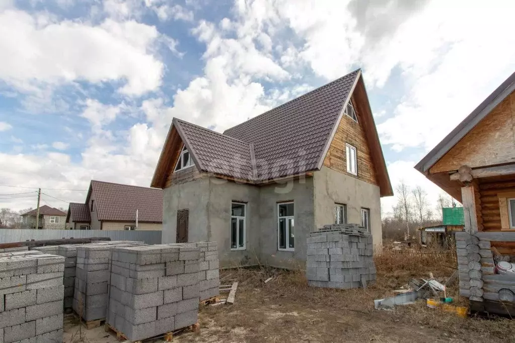 Дом в Тюменская область, Тюмень Электрон СНТ, ул. Белая (133 м) - Фото 1