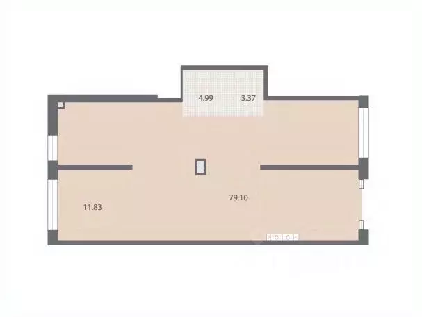 Помещение свободного назначения в Санкт-Петербург № 54 муниципальный ... - Фото 1