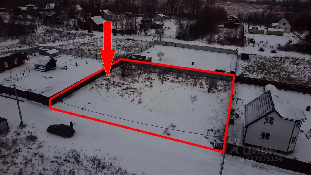 Участок в Московская область, Серпухов городской округ, д. Шепилово 10 ... - Фото 1