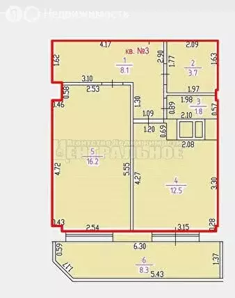 1-комнатная квартира: Смоленск, Кловская улица, 11А (51 м) - Фото 0