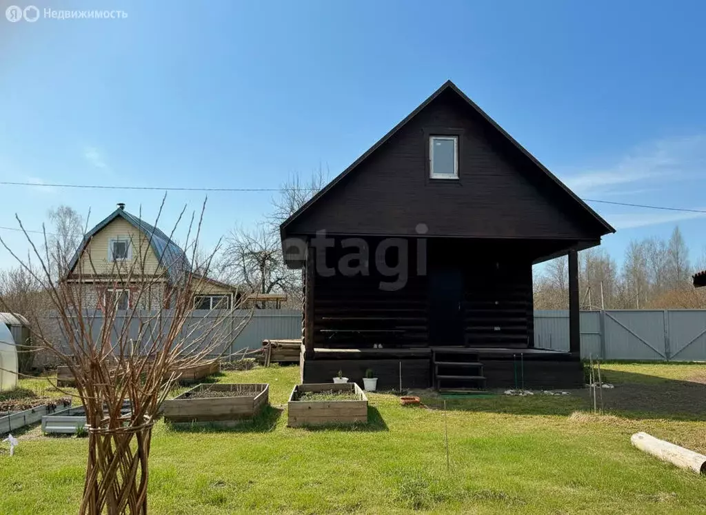 Дом в Псковский район, Тямшанская волость, СНТ Дубинка (77.7 м) - Фото 2