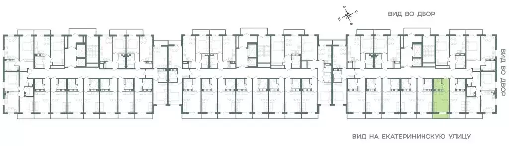 1-комнатная квартира: Мурино, Екатерининская улица, 11 (20 м) - Фото 1