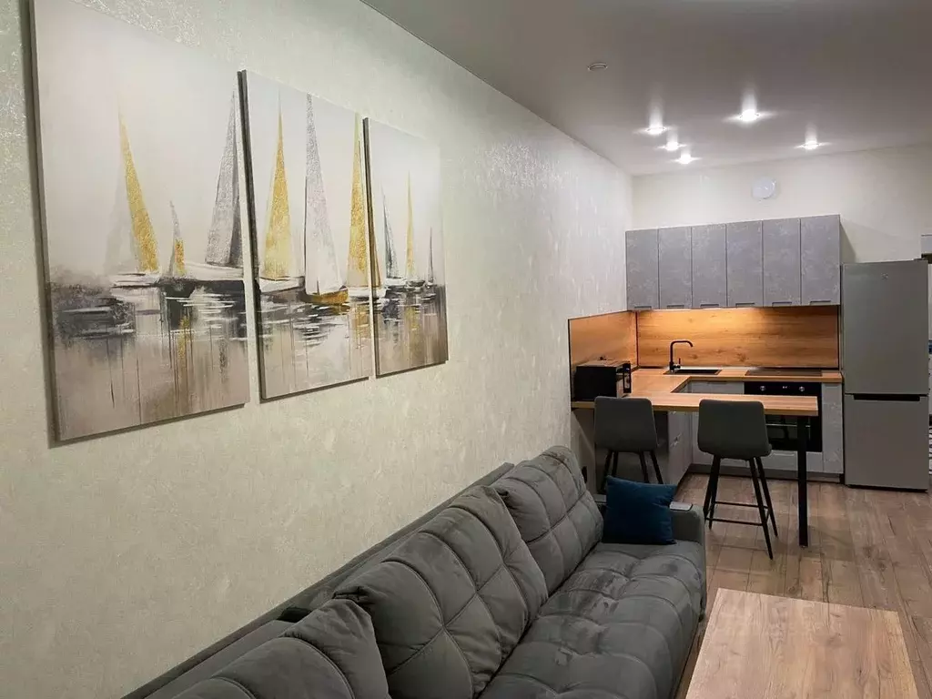 Студия Свердловская область, Екатеринбург ул. Машинная, 1в/2 (32.6 м) - Фото 2