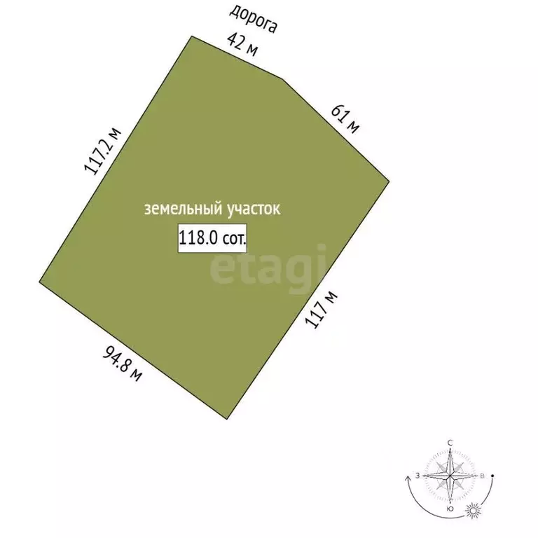 Участок в Ленинградская область, Кингисеппский район, Нежновское ... - Фото 2