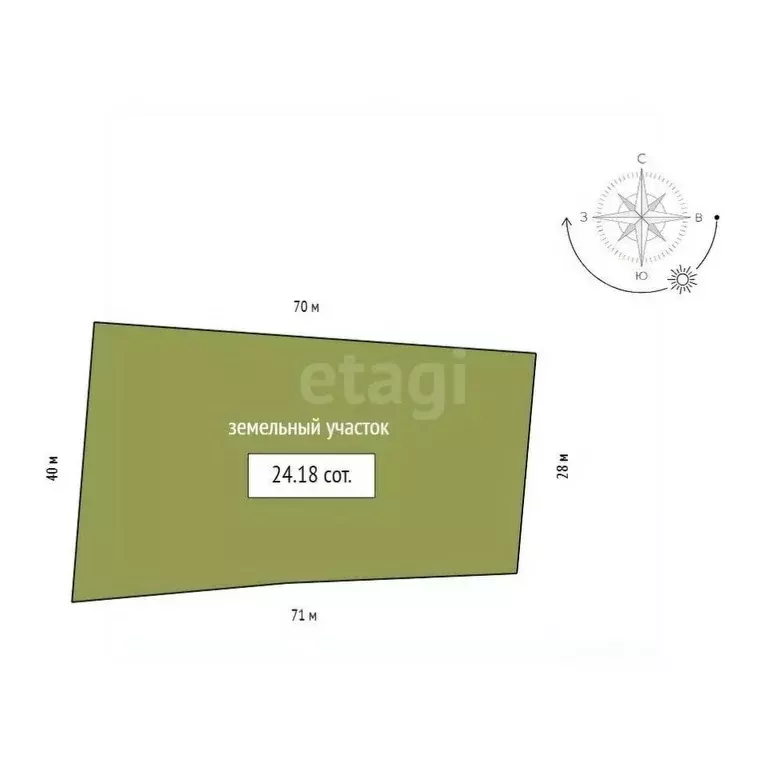 Участок в Красноярский край, Емельяновский муниципальный округ, ... - Фото 2