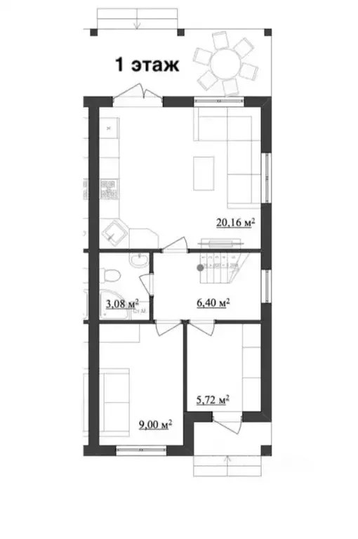 Таунхаус в Ленинградская область, Всеволожский район, Колтушское ... - Фото 2