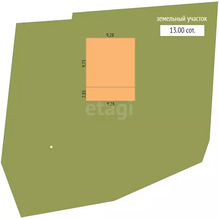 Дом в село Алтайское, Дресвяная улица (80.2 м) - Фото 1