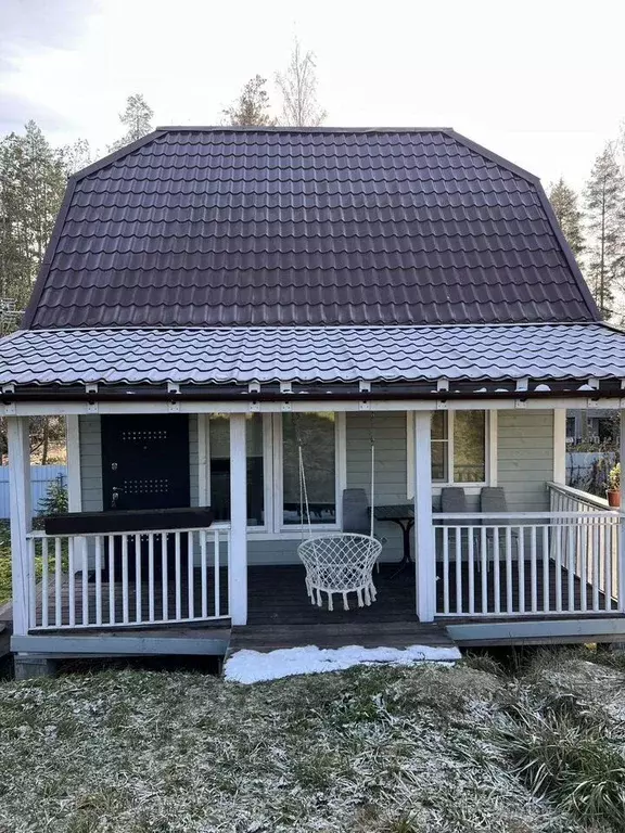 Дом в Ленинградская область, Приозерский район, Красноозерное с/пос, ... - Фото 0