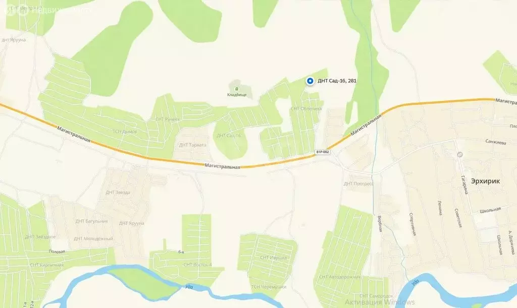 Участок в Заиграевский район, сельское поселение Дабатуйское, ДНТ ... - Фото 1