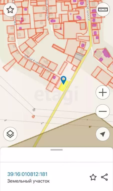 Участок в Калининградская область, Советск ул. Ленина (12.0 сот.) - Фото 1