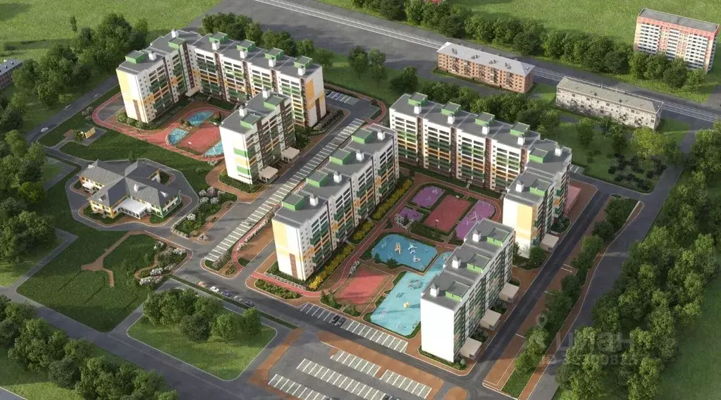 3-к кв. Кемеровская область, Кемерово Южный мкр, 10-й мкр, Весна жилой ... - Фото 1