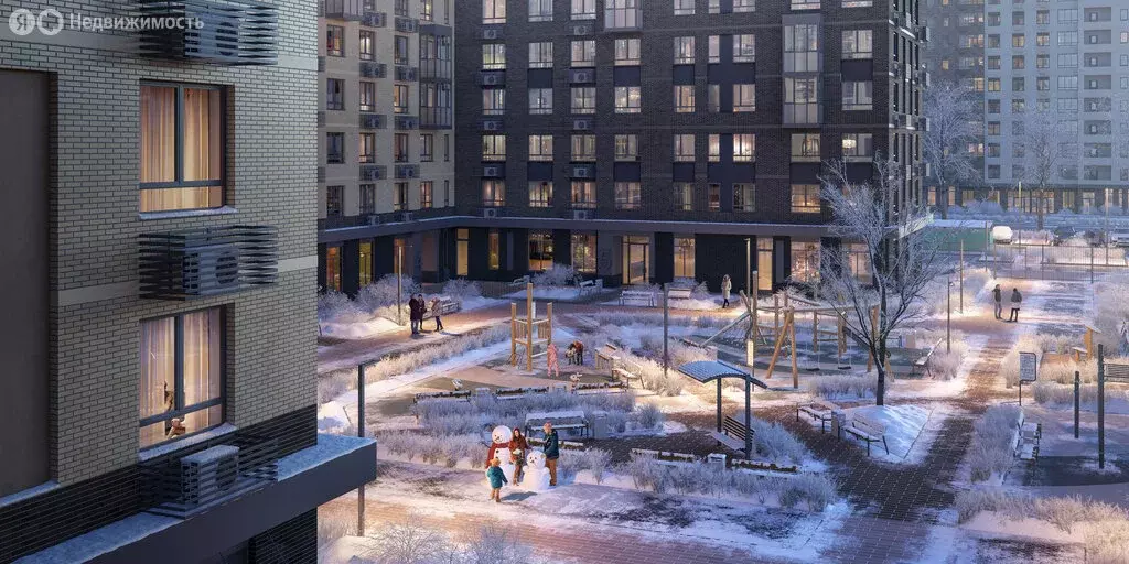 Квартира-студия: посёлок городского типа Мирный, улица Военкора ... - Фото 2