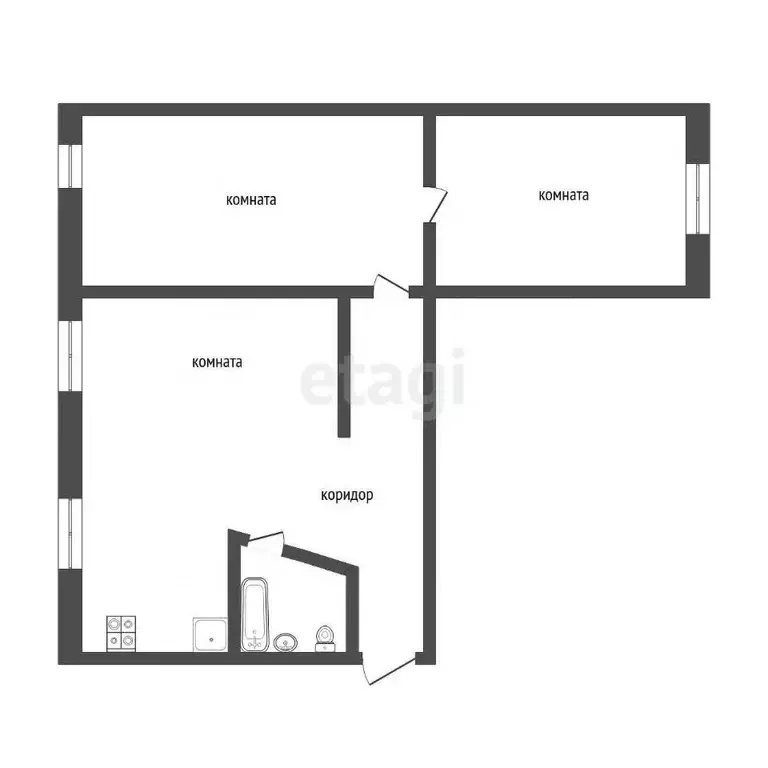 3-к кв. Ярославская область, Ярославль Тепловой пер., 2 (59.4 м) - Фото 2