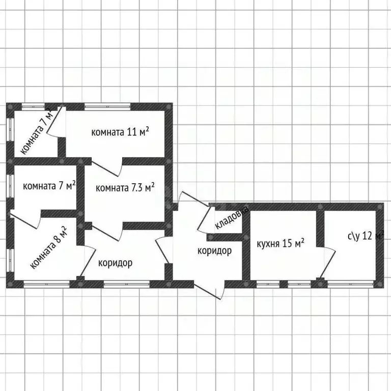 Дом в Адыгея, Майкоп Большой пер. (97 м) - Фото 2
