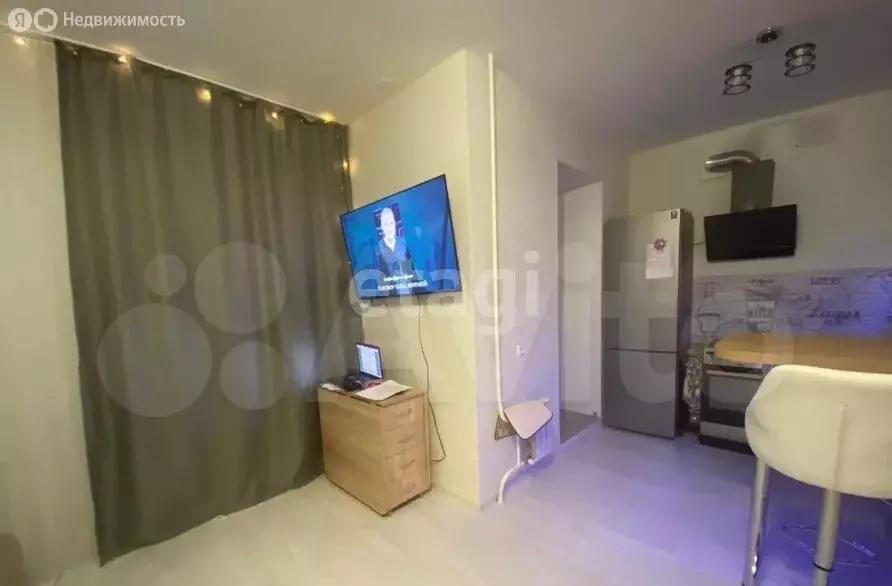 Квартира-студия: деревня Кисловка, микрорайон Северный, улица Марины ... - Фото 2