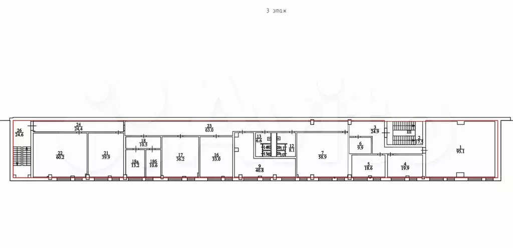 Продажа целого этажа в бизнес-комплексе, 620.2 м - Фото 0