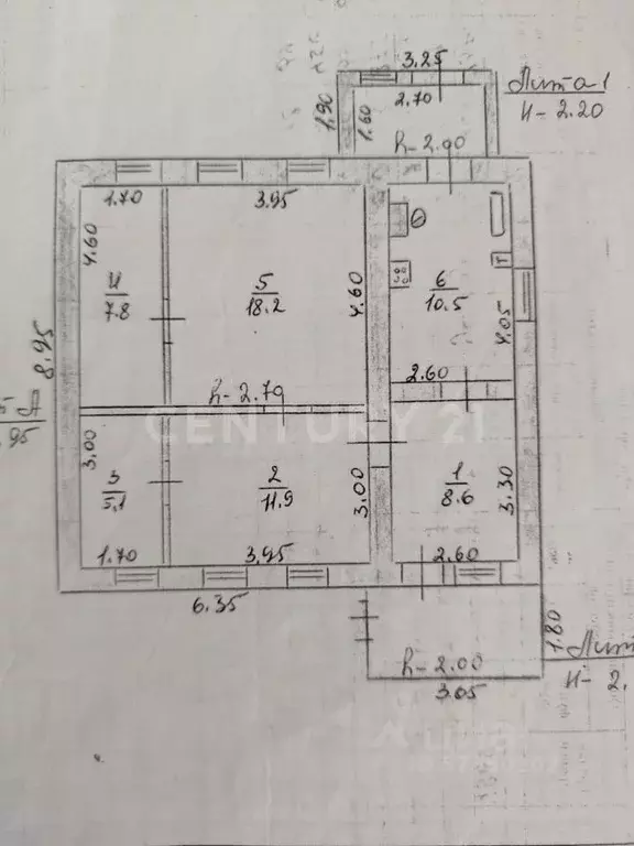 Дом в Липецкая область, с. Доброе ул. Ленина, 102 (80 м) - Фото 2