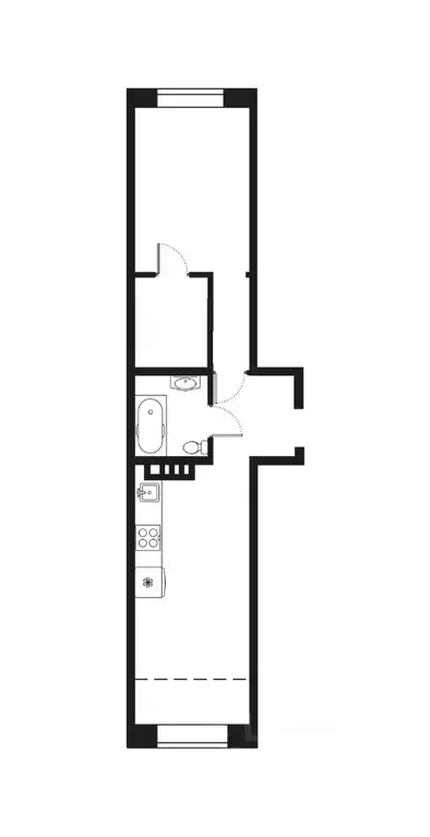 2-к кв. Иркутская область, Иркутск наб. Верхняя (51.23 м) - Фото 0