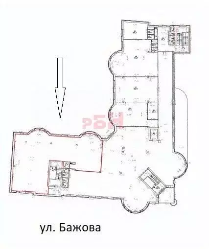 Офис в Свердловская область, Екатеринбург ул. Бажова, 70 (241 м) - Фото 2