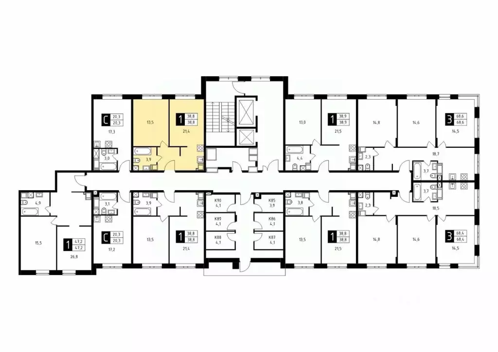 1-к кв. Московская область, Звенигород Одинцовский городской округ, ... - Фото 1