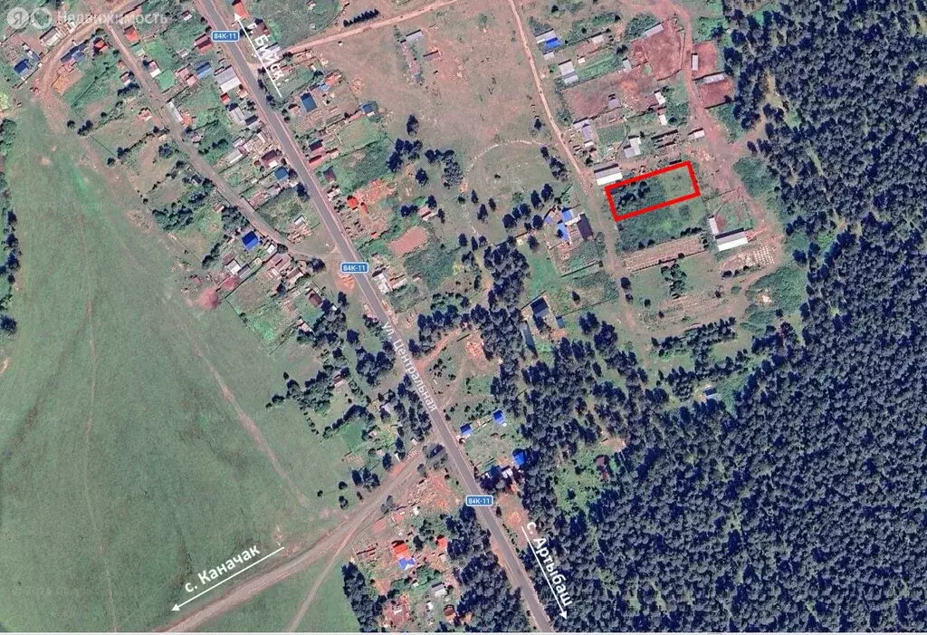 Участок в село Озеро-Куреево, Новая улица (25 м) - Фото 1