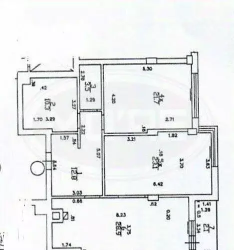 2-к кв. Калининградская область, Калининград Красная ул., 63А (100.3 ... - Фото 0