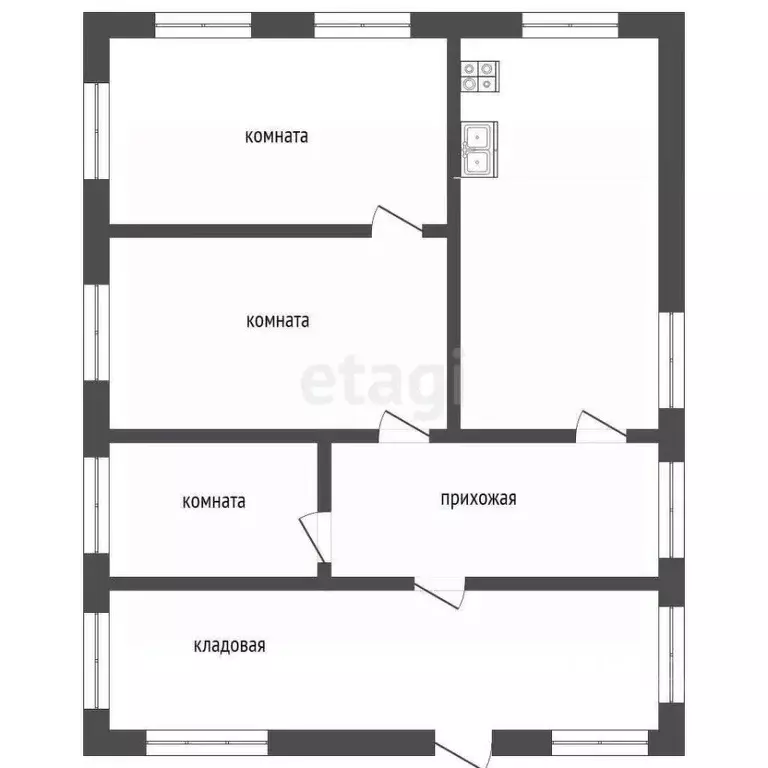 Дом в Ярославская область, Рыбинский муниципальный округ, пос. ... - Фото 2