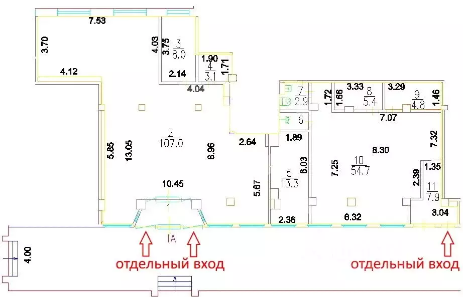 Торговая площадь в Москва Лодочная ул., 29С1 (214 м) - Фото 2