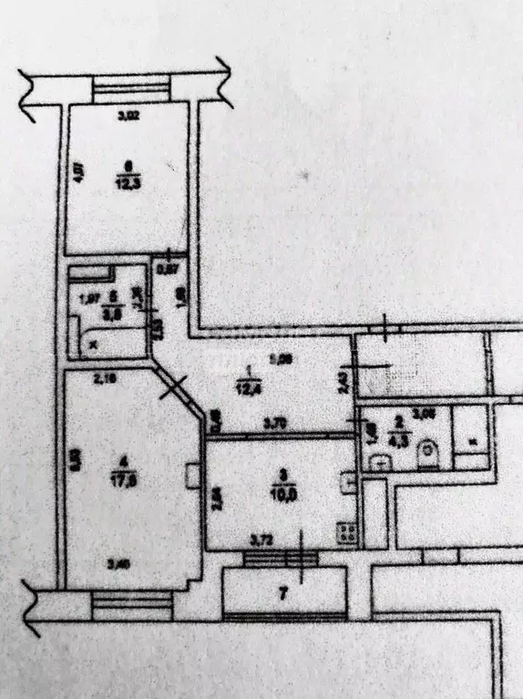 2-к кв. Московская область, Котельники проезд 2-й Покровский, 2 (65.4 ... - Фото 2