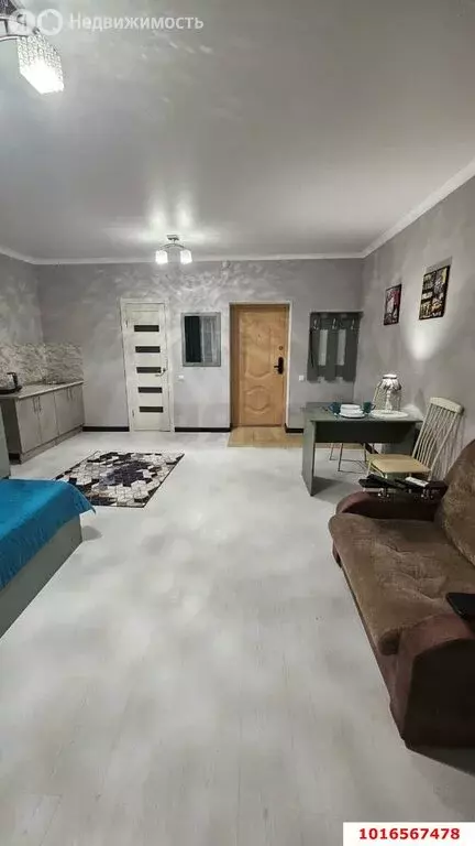 Квартира-студия: Краснодар, Есаульская улица, 57 (33.1 м) - Фото 1
