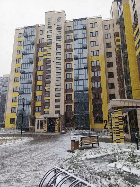 1-к кв. Омская область, Омск Заозерный мкр, ул. Сергея Тюленина, 4 ... - Фото 2