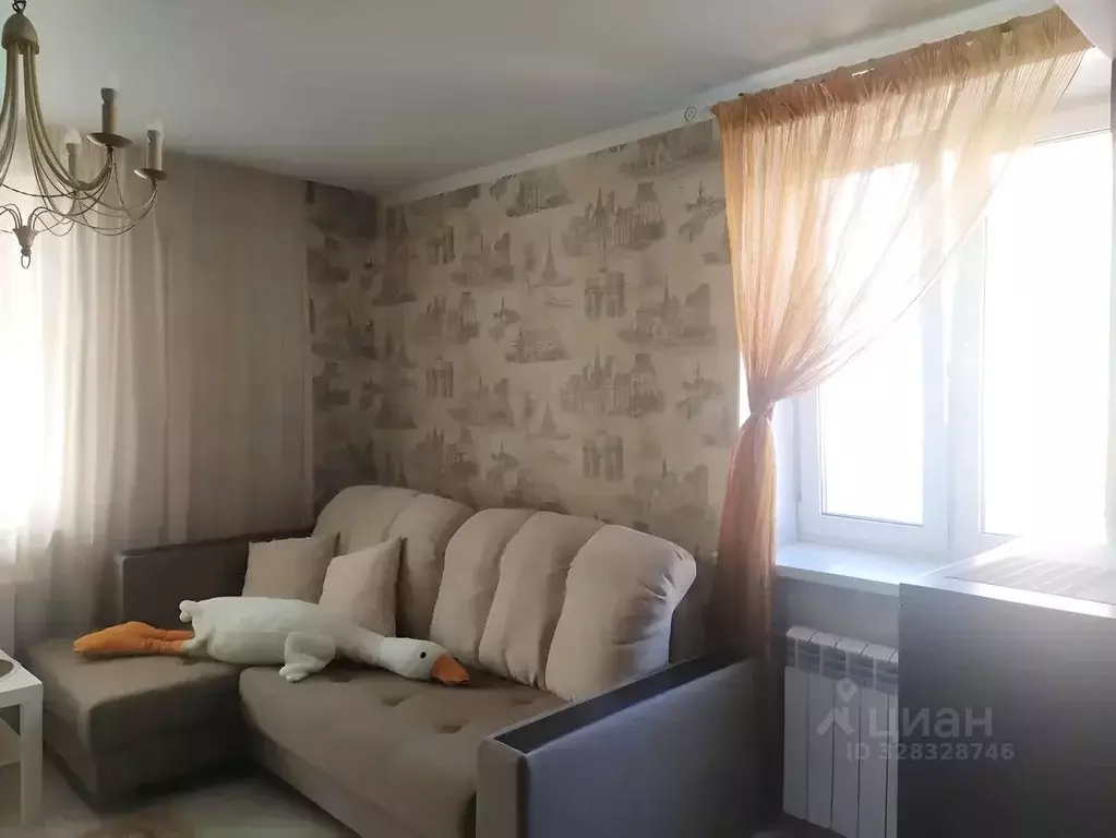 Студия Омская область, Омск Пригородная ул., 23к3 (34.0 м) - Фото 2