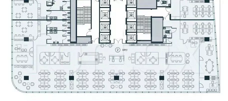 Офис в Москва ул. Грузинский Вал, 3С9 (600 м) - Фото 1