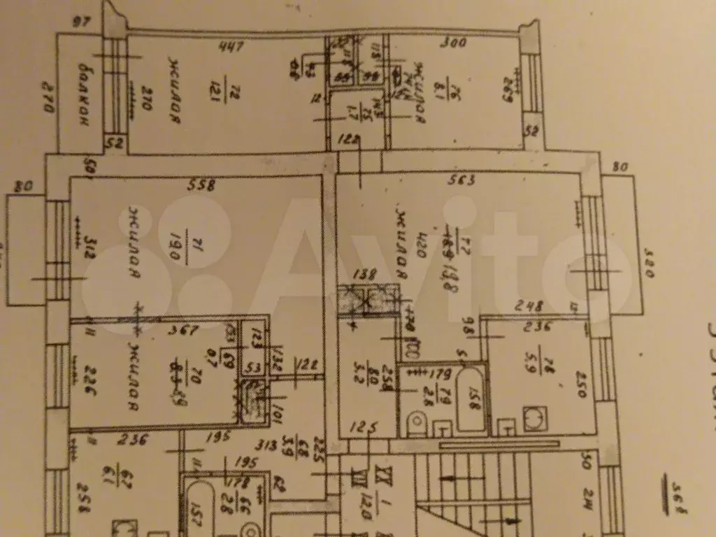 3-к. квартира, 55 м, 5/5 эт. - Фото 0