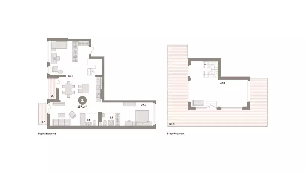 3-комнатная квартира: Екатеринбург, улица Шаумяна, 28 (197.1 м) - Фото 2