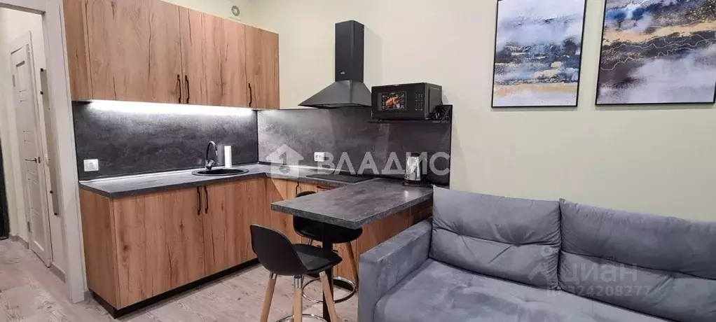 Студия Санкт-Петербург ул. Плесецкая, 10 (22.0 м) - Фото 2