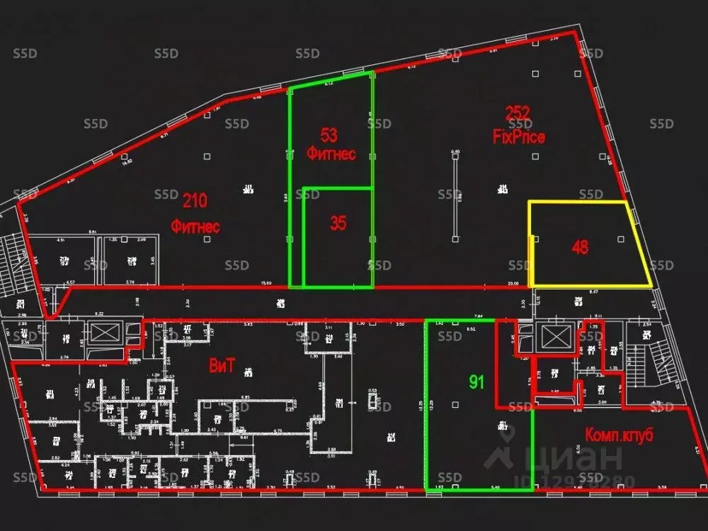 Торговая площадь в Москва Олонецкая ул., 4А (35 м) - Фото 1