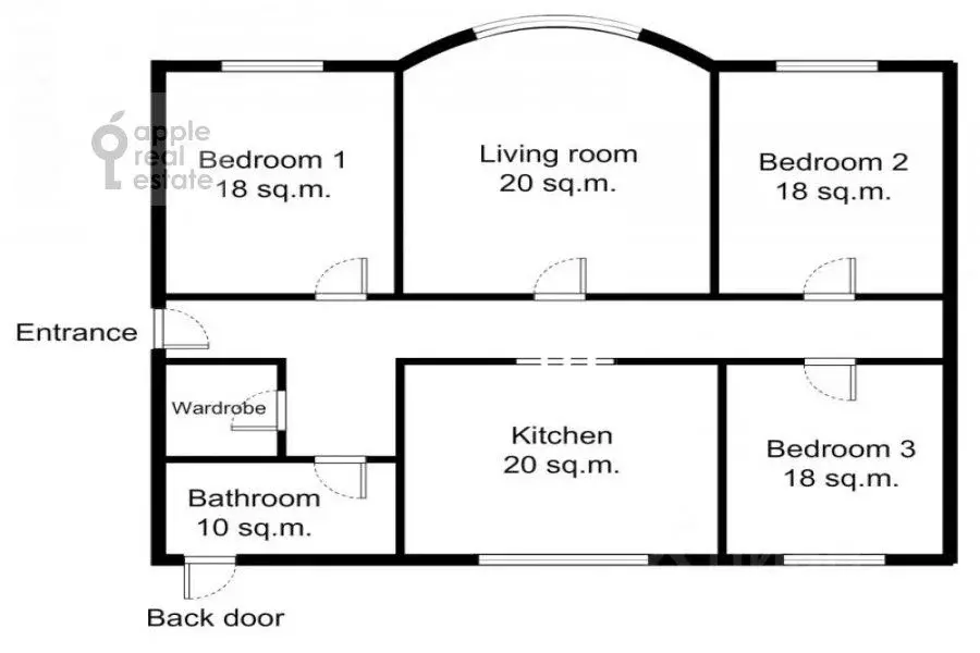 4-к кв. Москва Малая Бронная ул., 21/13С1 (130.0 м) - Фото 2
