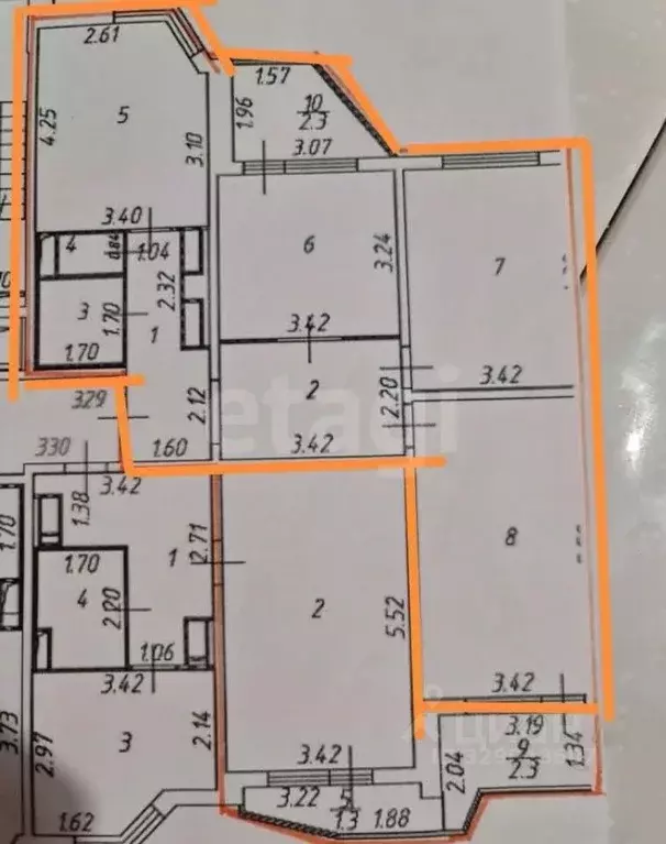 3-к кв. Московская область, Ленинский городской округ, пос. Битца ... - Фото 2