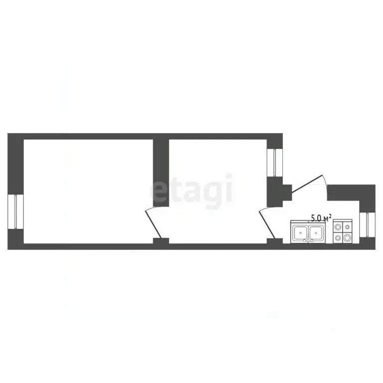 2-к кв. Краснодарский край, Новороссийск городской округ, с. Гайдук ... - Фото 2