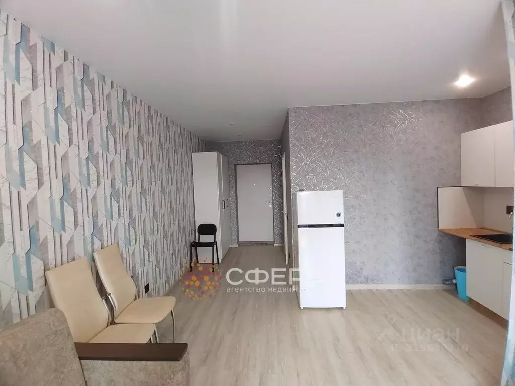 Студия Новосибирская область, Новосибирск ул. Ясный Берег, 23 (30.0 м) - Фото 0