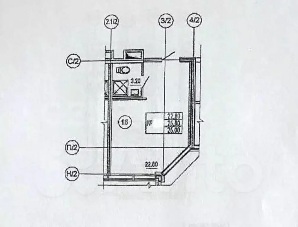 Студия Санкт-Петербург пос. Парголово, проезд Толубеевский, 8к2 (26.0 ... - Фото 2