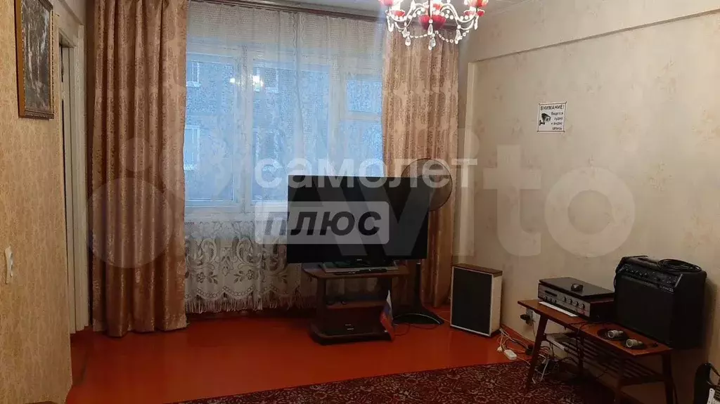3-к. квартира, 49,6 м, 1/5 эт. - Фото 1