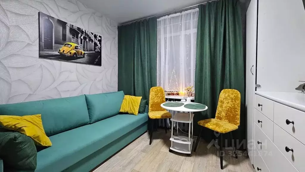 Студия Калининградская область, Калининград Полоцкая ул., 14 (12.0 м) - Фото 2