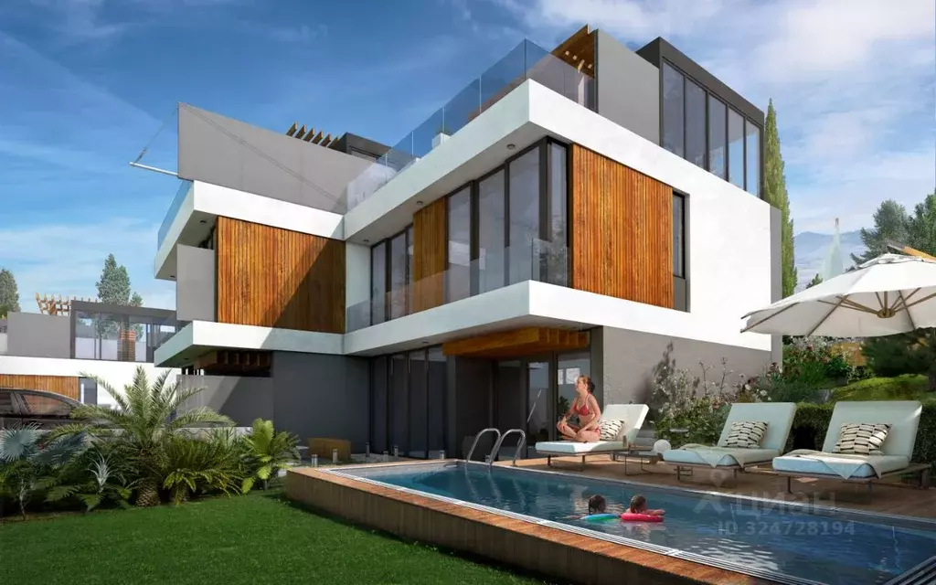 Коттедж в Крым, Алушта муниципальный округ, с. Виноградное, Паруса ... - Фото 1