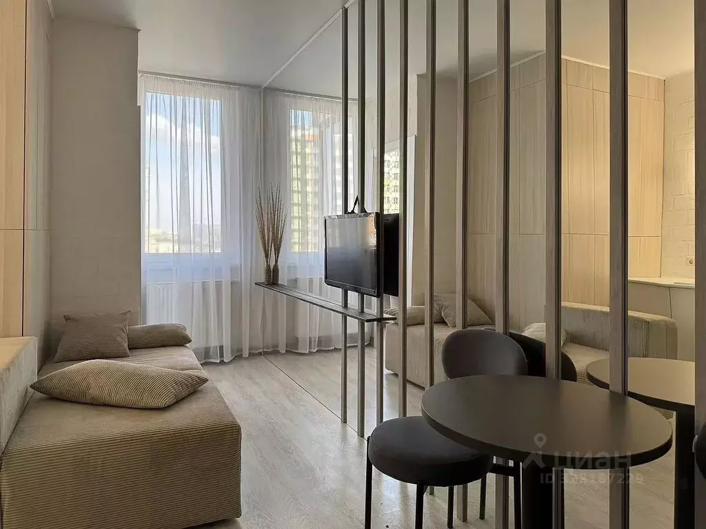 Студия Ростовская область, Ростов-на-Дону ул. Нансена, 109 (22.0 м) - Фото 1