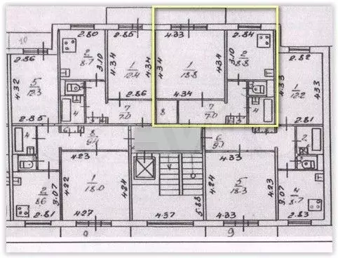 1-к. квартира, 40,5 м, 6/10 эт. - Фото 0