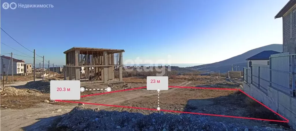 Участок в Краснодарский край, городской округ Новороссийск, село ... - Фото 0